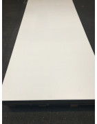 Volkern compact wit 305cm x 130cm dikte 8mm RAL 9010