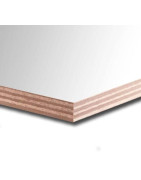 Okoume multiplex wit gegrond| 310cm x 153cm -12mm