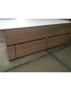 Okoume multiplex wit gegrond| 310cm x 153cm -12mm