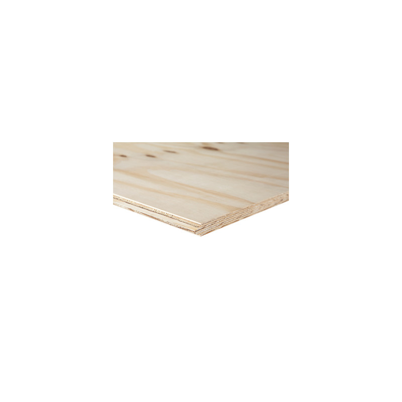 Underlayment kwaliteit C+/C tong en groef 244cm x 122cm 18mm Underlayment kwaliteit C+/C tong en groef 244cm x 122cm 18mm