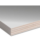 Populieren multiplex wit gegrond 250cm x 122cm 12mm